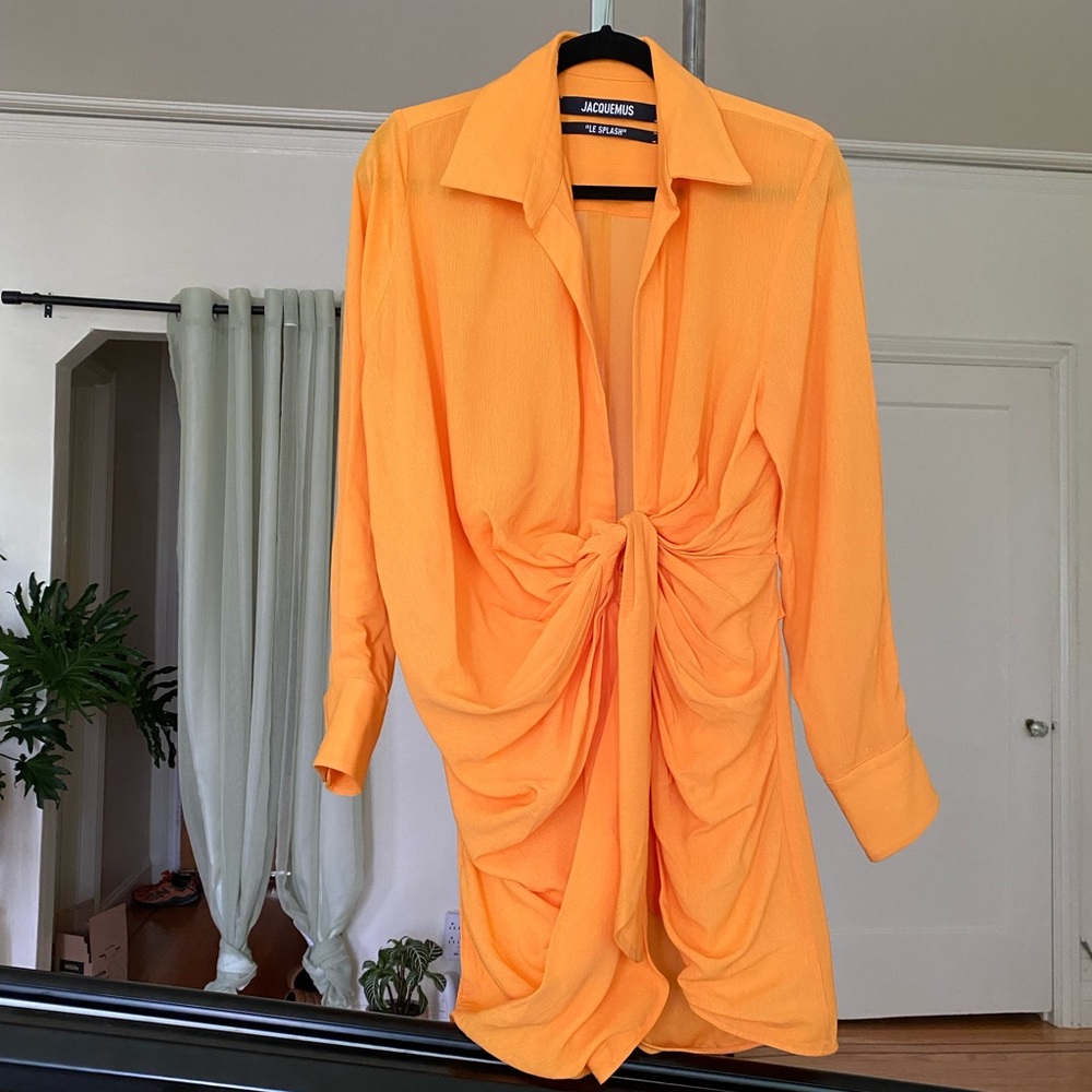 Jacquemus Bahia Dress Orange